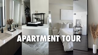 LUXURY APARTMENT TOUR  MODERN MIAMI APARTMENT  Jessica Carmona [upl. by Tye548]