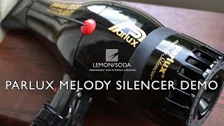 Parlux Melody hairdryer silencer [upl. by Budde746]