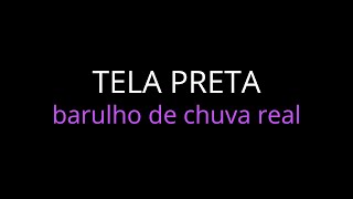 Barulho de chuva e tela preta  Tenha um belo sono e acorde bem disposto  10 Horas [upl. by Senior]