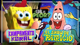 ¿Cuál es el PEOR SpinOff de Bob Esponja  CuálEsPEOR [upl. by Manthei]