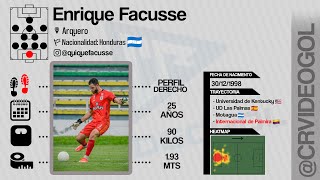 Enrique Facusse  FUTBOLISTA  Arquero [upl. by Ahsiekal956]