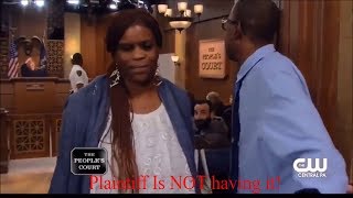 Plaintiff kicks door and Judge Milian flips out [upl. by Edie]