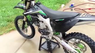 2009 Kawasaki KX450f Monster Energy Edition [upl. by Nevear]