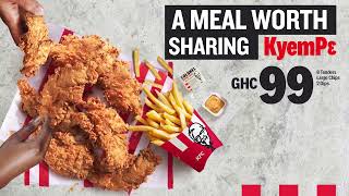 Get the new 𝐊𝐲𝐞𝐦𝐩ε combo  KFC Ghana [upl. by Jarvey]