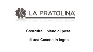 Costruire un basamento per casette di legno [upl. by Waldner]