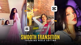 Instagram SMOOTH reels transition video editing  Transition reels video editing  Capcut tutorial [upl. by Ayana]