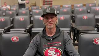 Video of new 49ers DC Nick Sorensen back from his original role June 2023 [upl. by Ekrub]