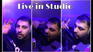 Badshah Live in Studio how to Record Rap [upl. by Annaillil662]