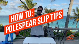 HOW TO SERIES Showstopper Polespear Slip Tip Rigging [upl. by Gershom]