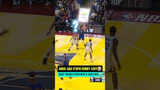 Jokic had Steph Curry LOST😭 [upl. by Kristofor]