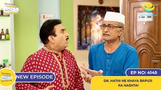 NEW Ep 4145  Dr Hathi Ne Khaya Bapuji Ka Nashta I Taarak Mehta Ka Ooltah Chashmah  तारक मेहता [upl. by Cleodal]