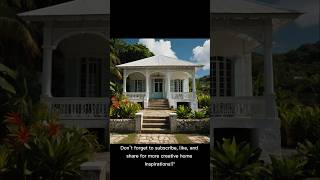 quotTropical Grenadian Home Design Vibrant Exteriors amp Open Interiorsquotshortsvideohomedesign [upl. by Allicirp]