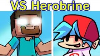 Mastery FNF Crazy Herobrine Hard Mod [upl. by Naimad]