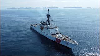 US Coast Guard Cutter BERTHOLF Alaska Patrol 2022 [upl. by Drain794]