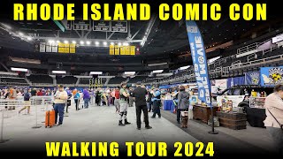 Rhode Island Comic Con 2024 Walking Tour  Full Walkthrough 4K RICC 2024 [upl. by Yatnuahs342]