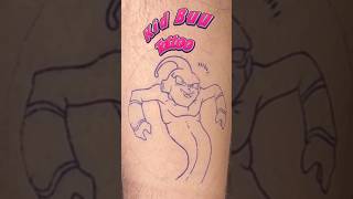 Dragonball Z Kid Buu Tattoo dragonball kidbuu tattoo tattooartist [upl. by Azaria]