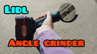 Lidl mini angle grinder Terrible unboxing [upl. by Bayard]