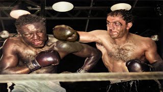 Rocky Marciano vs Ezzard Charles II  Highlights In Full Color [upl. by Stoddart]