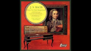 J S Bach Toccata in C minor BWV 911  Janos Sebestyen harpsichord [upl. by Ephram102]