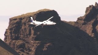 F50 Landing in Vestmannaeyjar [upl. by Dennis]