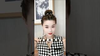 beautiful hair clip for easy hair style  hair style for girls  hair style hairstyle [upl. by Enirehtak82]