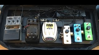 Donner Pedal Board DB 2 ★ FIRST LOOK ★ Review [upl. by Inalial]