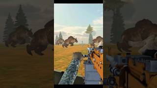 Real Dino Hunting Zoo Games  57  games shortvideo shorts short subscribe viral [upl. by Ariec]