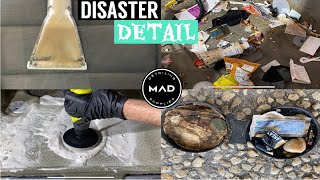 Deep Cleaning a DISASTER Jeep  Super Nasty Car Detailing and INSANE Transformation GIVEAWAY [upl. by Kiele]