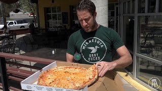 Barstool Pizza Review  Hawthornes Pizza amp Bar Charlotte NC Bonus Jordan Flu Game [upl. by Ettenay]