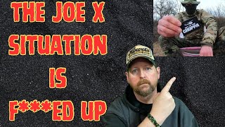 WE NEED TO TALK ABOUT THE JOE X SITUATION  IM SO DISAPPOINTED IN THE KNIFE COMMUNITY joex [upl. by Yelnats]