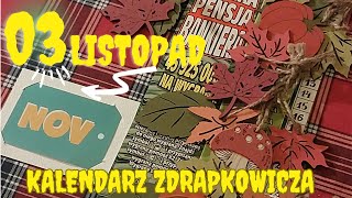 03 Listopad 🎃 Kalendarz zdrapkowicza🍀Zdrapki lotto 🍀Wielka Pensja Bankiera🍀 Kartka z kalendarza [upl. by Dreda599]