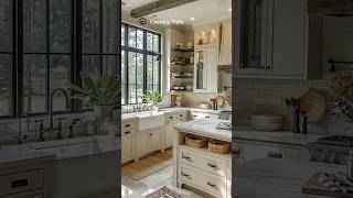 Country style 😘kitchens 🤗 relaxingfurniture style kitchen [upl. by Mable187]