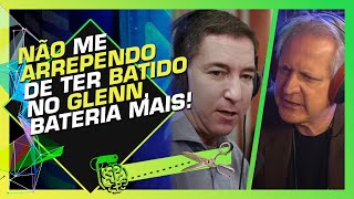 BRIGA COM O GLENN GREENWALD NA JOVEM PAN  AUGUSTO NUNES  Cortes do Inteligência Ltda [upl. by Aaronson203]