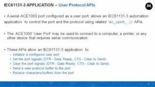 Webinar for ACE1000 Codesys IEC611313 APIs and Example Application [upl. by Maribeth]