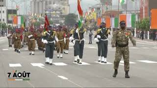 7 août 2018  Les différentes troupes ont défilé sur le plus grand Boulevard dAbidjan [upl. by Lyell]