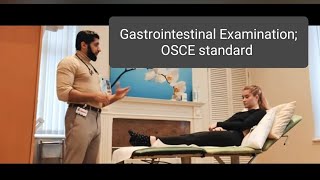 Gastrointestinal Examination OSCE standard MBBS curriculum [upl. by Cindie]