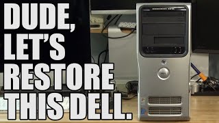 Restoring an old Dell Dimension E510 Windows XP Machine [upl. by Ettie983]