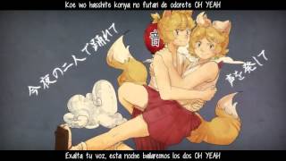 【Kagamine Rin amp Len】KANKAN☆DANCIN【Sub Español amp Romaji】 [upl. by Meeka]