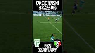 Oliwier Okas bramka na 50 Okocimski  Szaflary shorts okocimski sportbrzesko brzesko football [upl. by Aynek268]