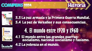 Historia  Tema 33 al 42  IkniuM COMIPEMS 2024 [upl. by Adriell45]