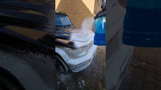 G63 amg Satisfying snow foam ❄️ detailing satisfying valeting snowfoam [upl. by Liane]