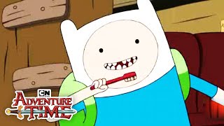 Toothbrush Dance  Adventure Time  Cartoon Network [upl. by Eirahs]