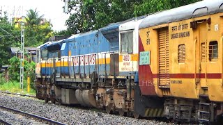 02518 Guwahati  Kolkata Special Train  BhagatkiKothi BGKT WDP4D 40600 EMD  Abhinav LHB [upl. by Llemrej]