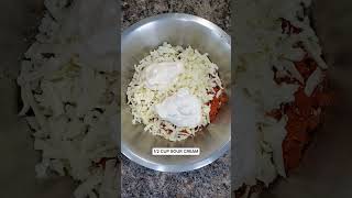 Air Fryer Cheese Chicken Fritters airfryer easyrecipe food [upl. by Penney708]