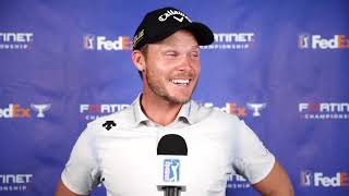 Danny Willett Sunday Flash Interview 2022 Fortinet Championship [upl. by Erodavlas510]