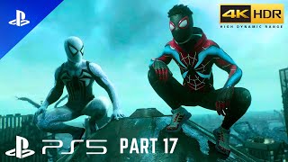 SPIDERMAN 2 PS5  Part 17  Full Game  Walkthrough Gameplay 4K 60FPS HDR [upl. by Nnagem643]