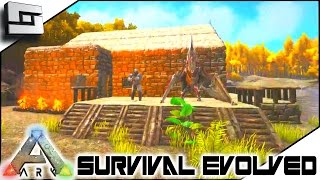 STARTER HOUSE Modded ARK Extinction Core E3  Ark Survival Evolved Gameplay [upl. by Janelle]