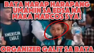 BATA NA NAG SALITA SA EDSA NADULAS MAKA MARCOS PALA [upl. by Sylado]