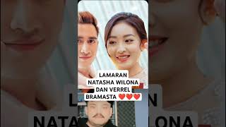 moment lamaran Natasha Wilona dan Verrel Bramasta natashawilona verrelbramasta [upl. by Nylsirhc]