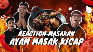 REACTION AYAM MASAK KICAP 4 SEKAWAN  ADA TETAMU UNDANGAN [upl. by Ynogoham]